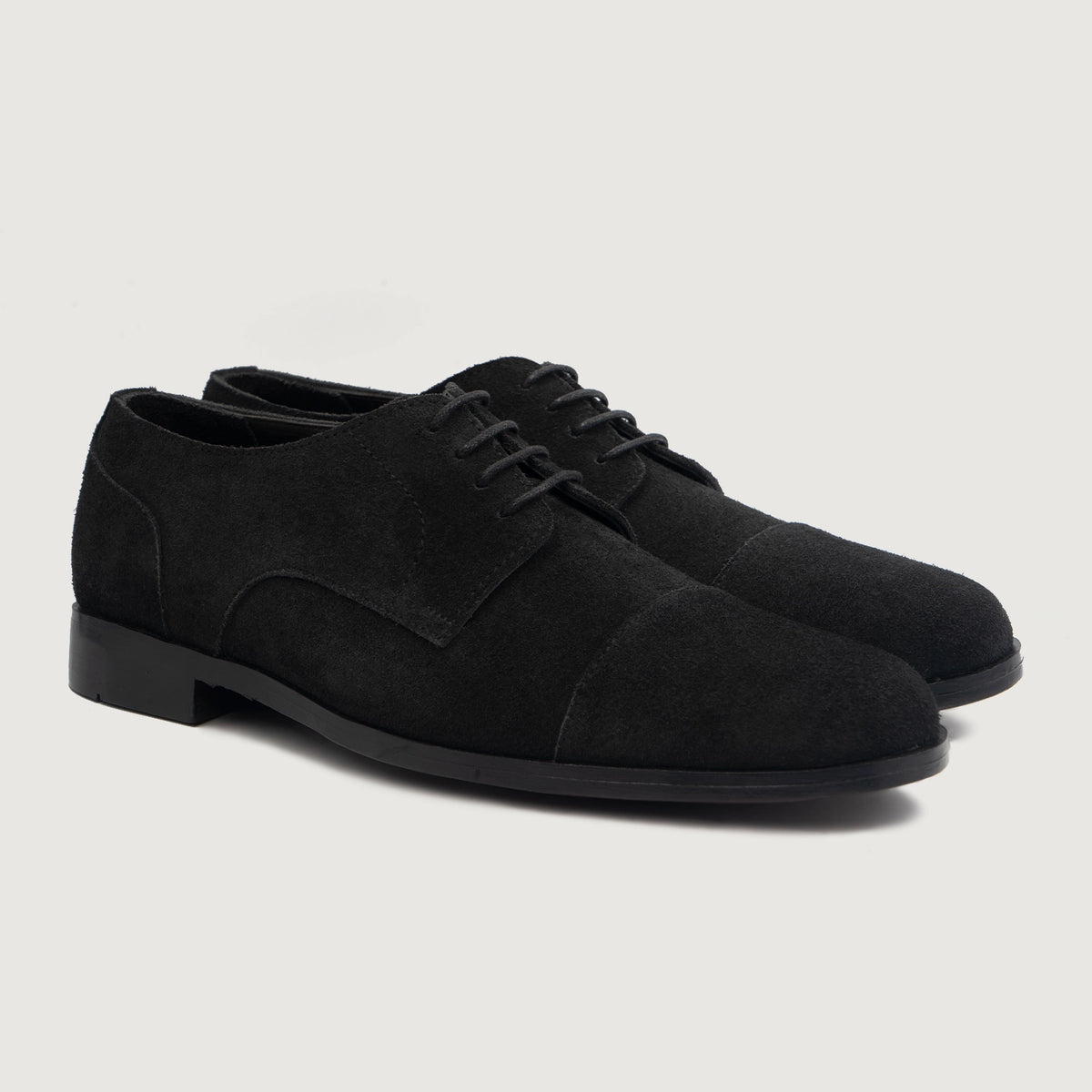 Mens black suede derby shoes outlet