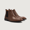 color swatch Clarkson Chelsea Brown Leather Boots