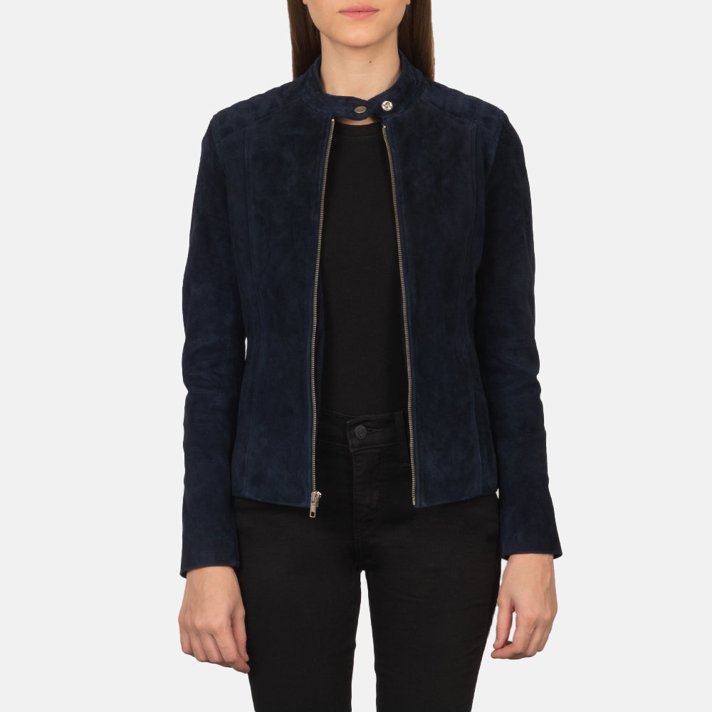 Blue Suede Jackets For Women Buy Women s Blue Suede Jackets in Ireland The Jacket Maker