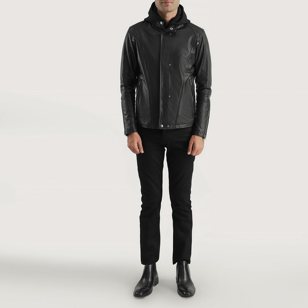Mens leather sales jacket under 500