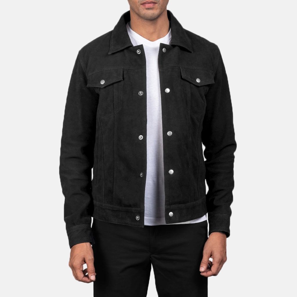 Blk dnm suede jacket discount