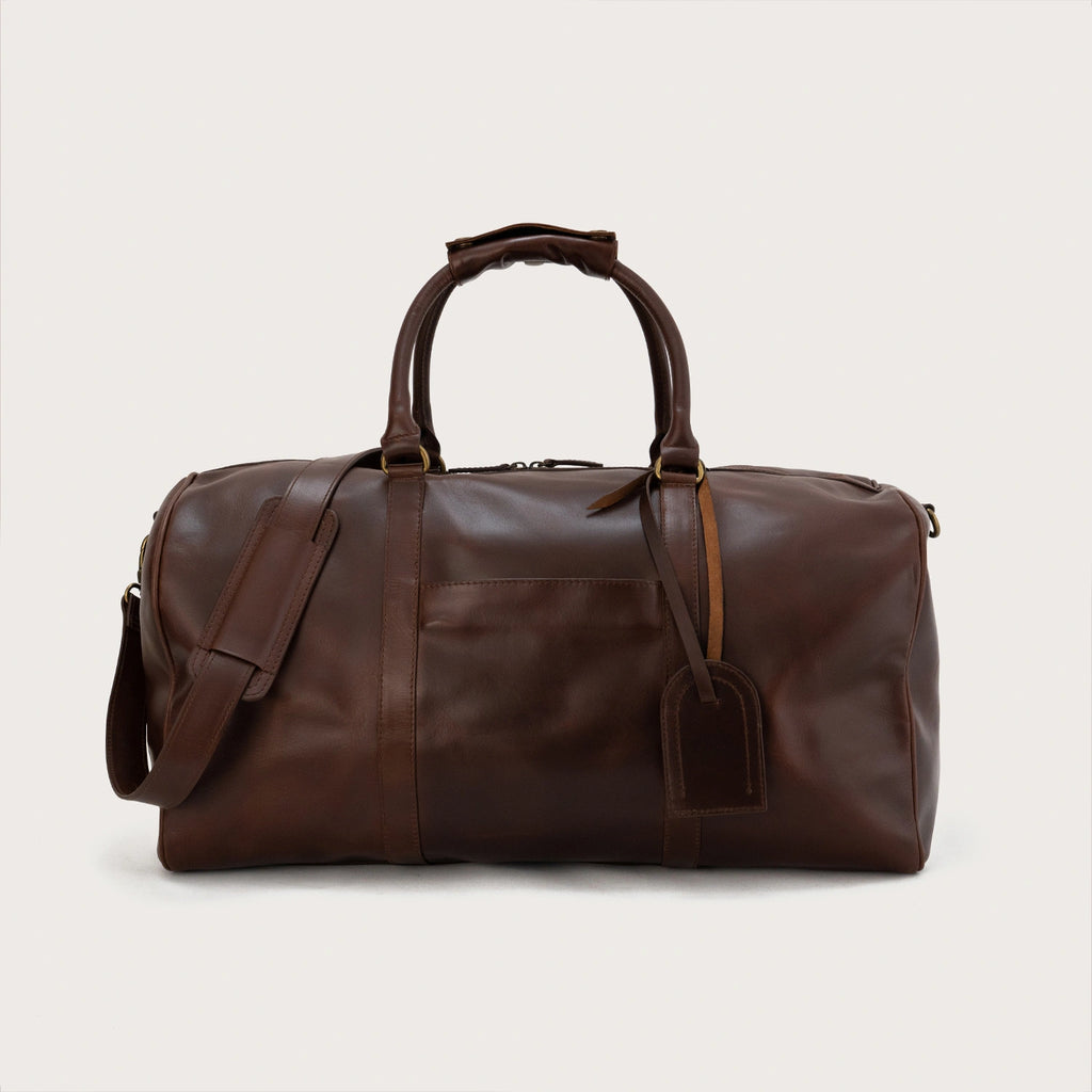 Leather duffle bag for women sale