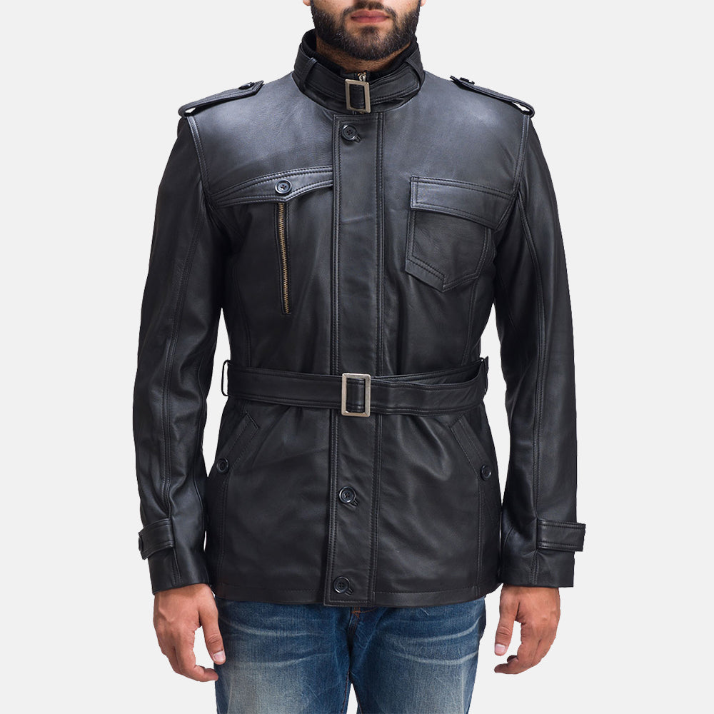 Hunting leather jacket deals